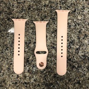 Apple Watch 38mm Pink Sand Sport Band - S/M & M/L